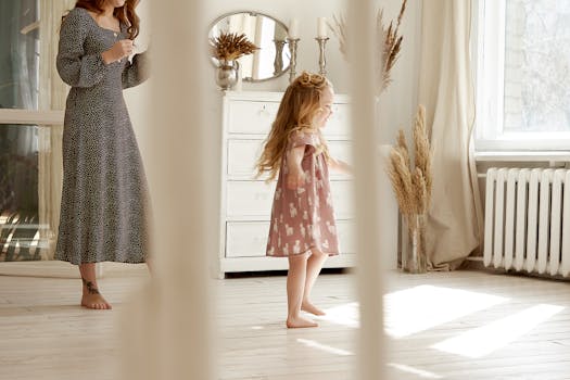 happy family discussing parenting styles