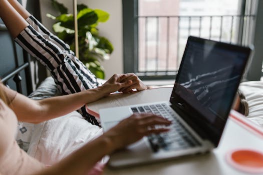 working mother managing time with family