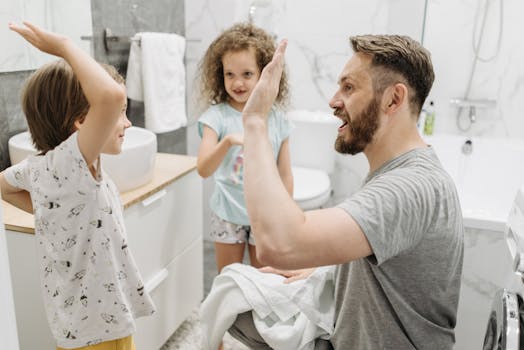 image of a supportive family enjoying time together